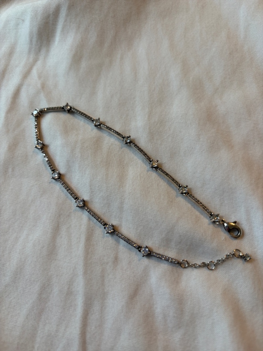 New Pandora Rhinestone Bracelet - Picture 2 of 5